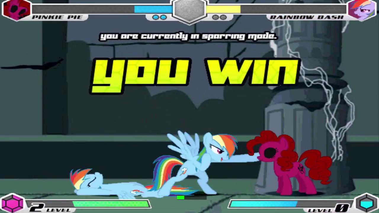 Fighting is Magic Project A 1.5 (2016) #6/8 - Pinkie Pi...Smile EXE? (