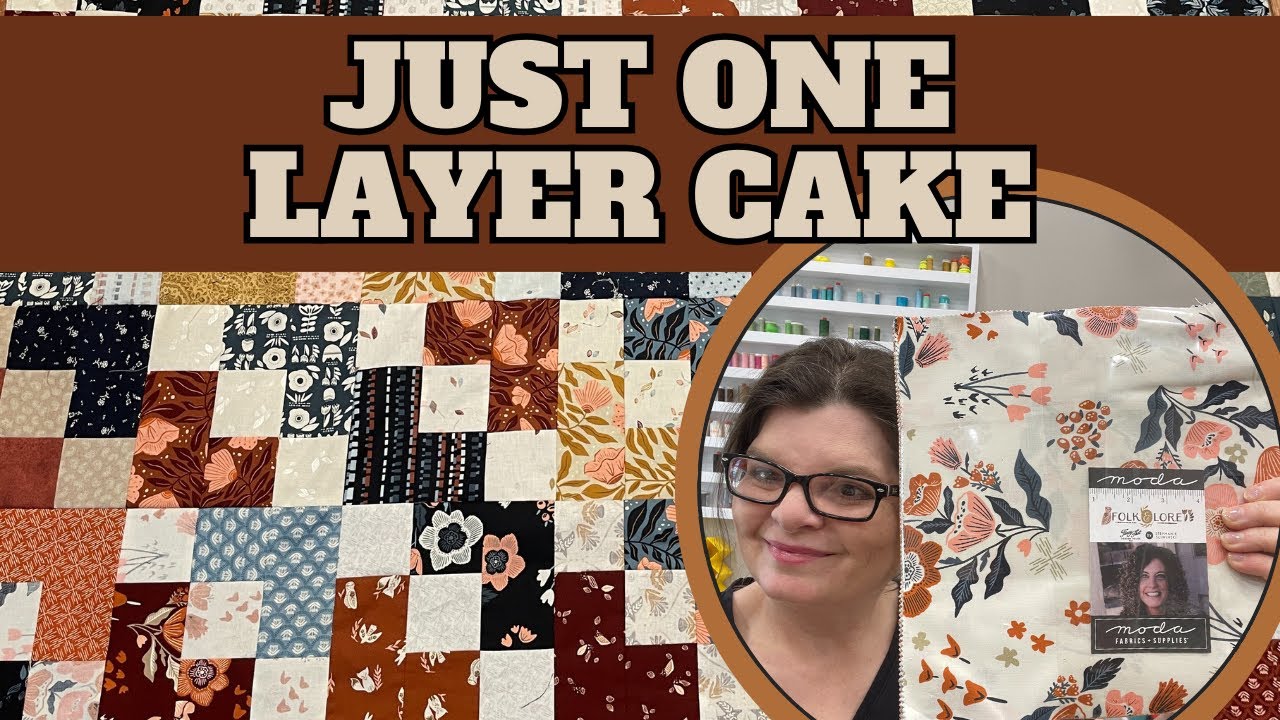 Just One Layer Cake, Two Looks: Easy Quilt Pattern + Scrappy Variation