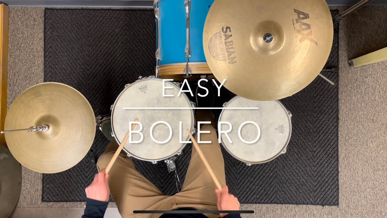 How To Play a Bolero on Drum Set