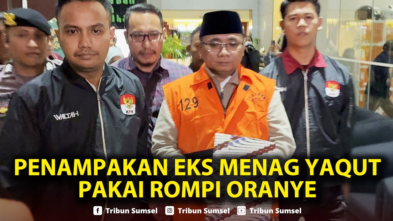 🔴Gus Yaqut Resmi Jadi Tahanan KPK, Bantah Terima Uang dari Kuota Haji