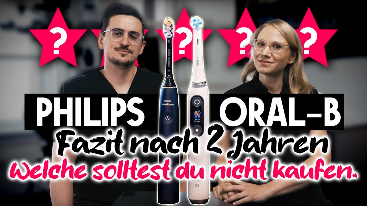 2 Jahre benutzt! Premiumzahnbürsten Philips Sonicare Prestige 9900 & Oral-B iO Series 9. Das Fazit.