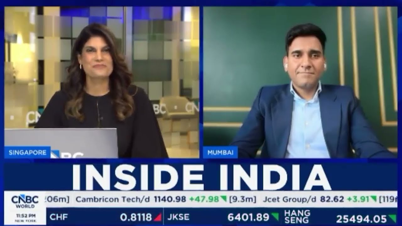 CNBC International-Inside India | Ravi Jakhar on Allcargo Global's FY27 Q1 Report