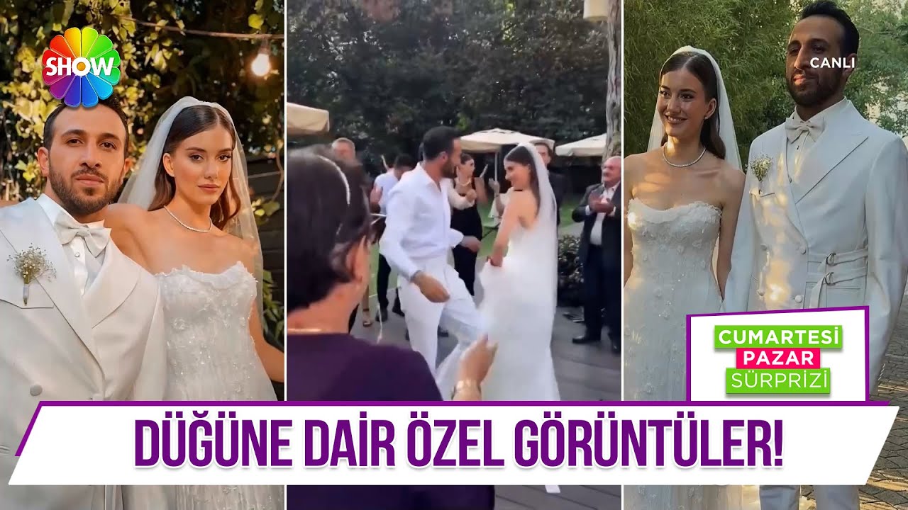 Ünlü isimleri buluşturan nikahtan renkli görüntüler!