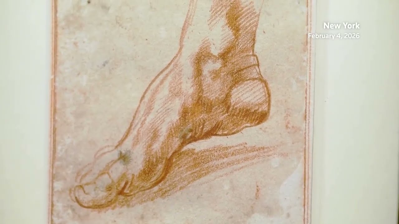 'Extremely rare' Michelangelo sketch could fetch $2 mln