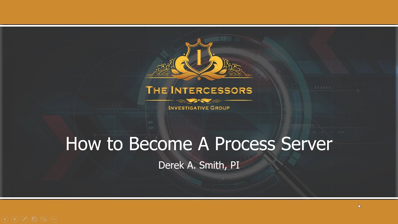 How to become a Process Server