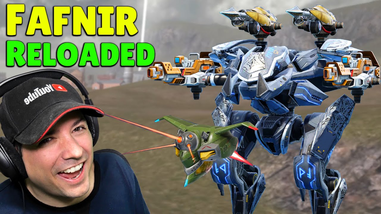 FAFNIR перезаряжен дроном WARD &ndash; увлекательный игровой процесс War Robots