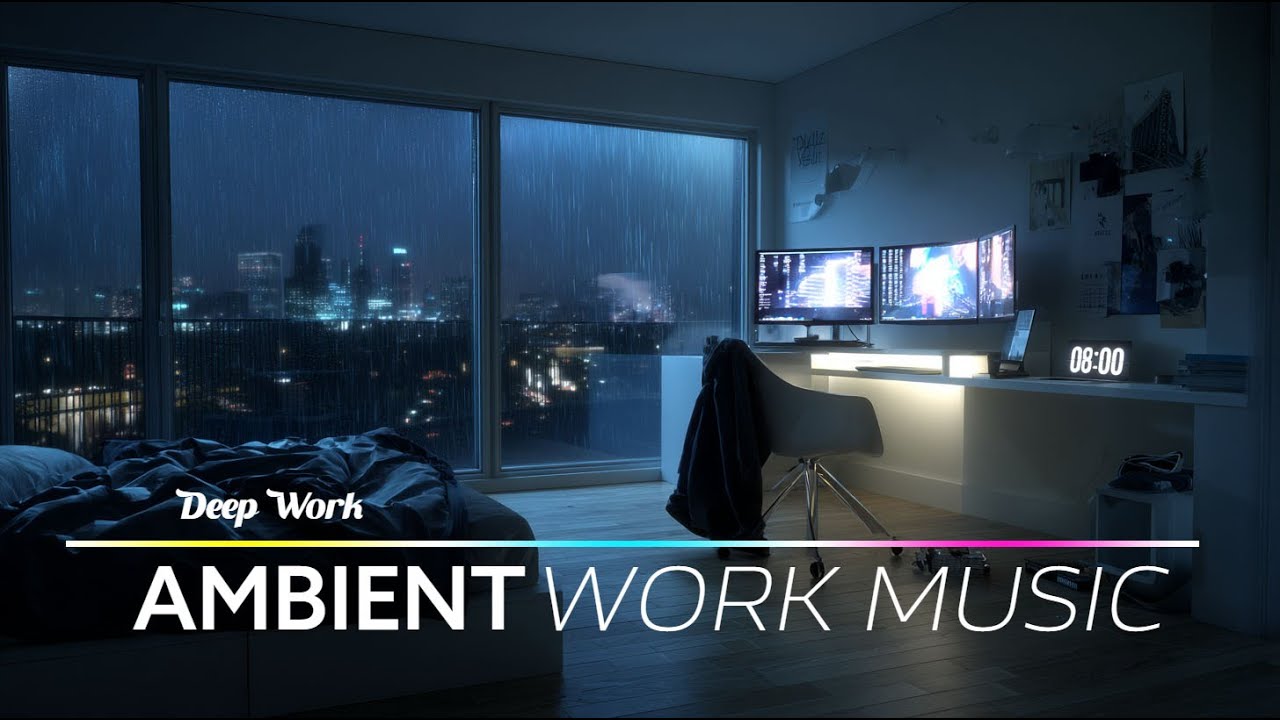 Ambient Work Music for Focus &ndash; Gentle Beats to Enhance Study, Creativity and Efficiency