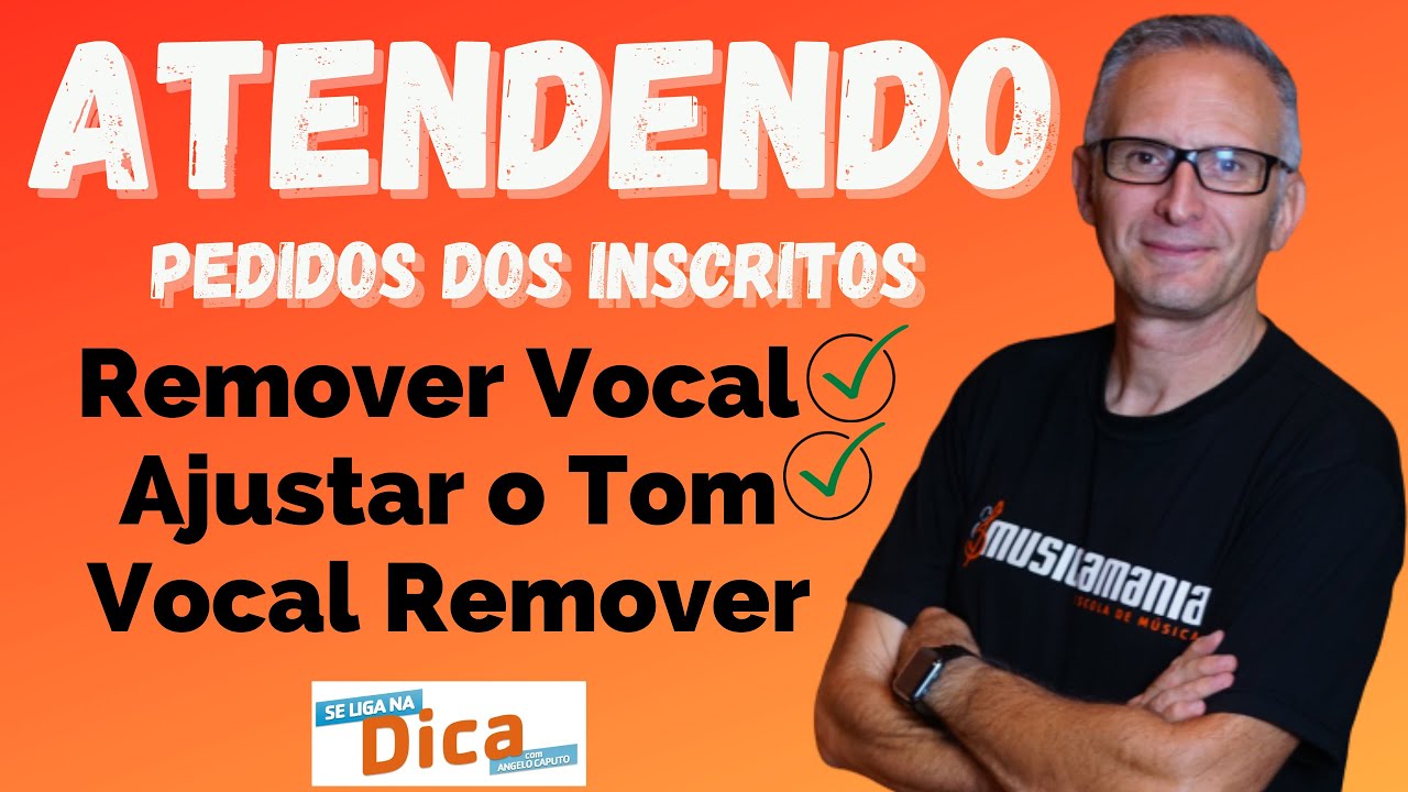 APRENDA A REMOVER A VOZ E AJUSTAR O TOM DE UMA MÚSICA - VOCAL REMOVER - EXPLICAÇÃO DETALHADA