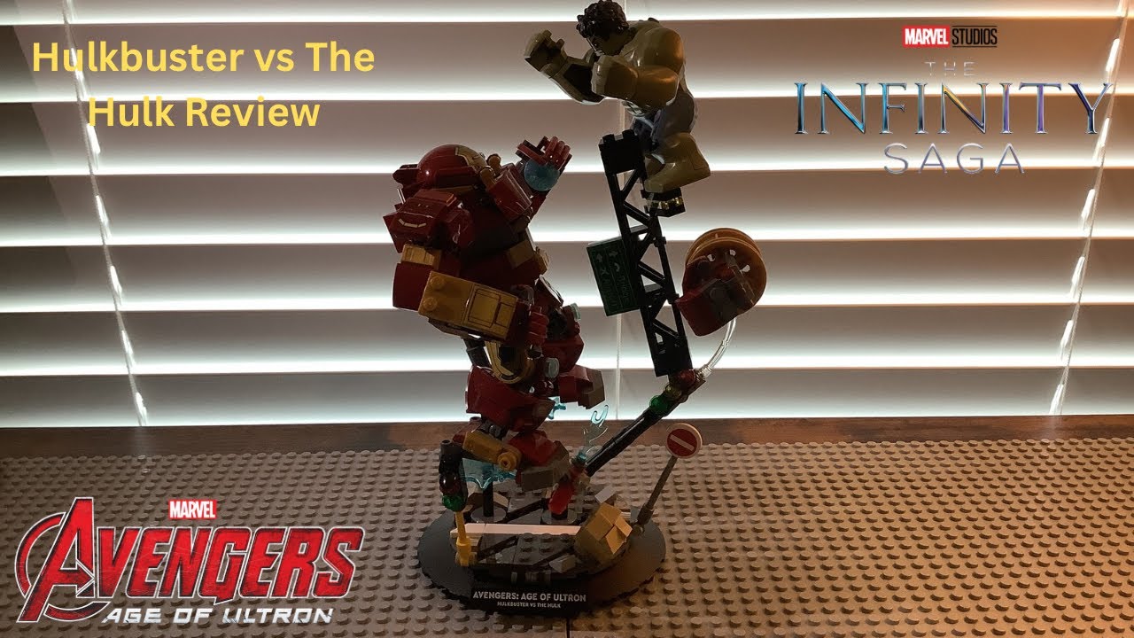 Lego Marvel Epic Battle: Hulkbuster vs The Hulk 76343 Set Review 