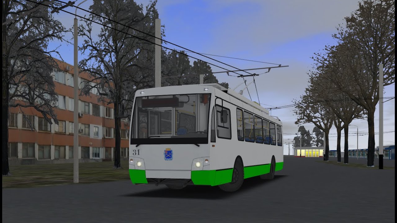 [OMSI 2] Поездка на троллейбусе Тролза-5264.05 