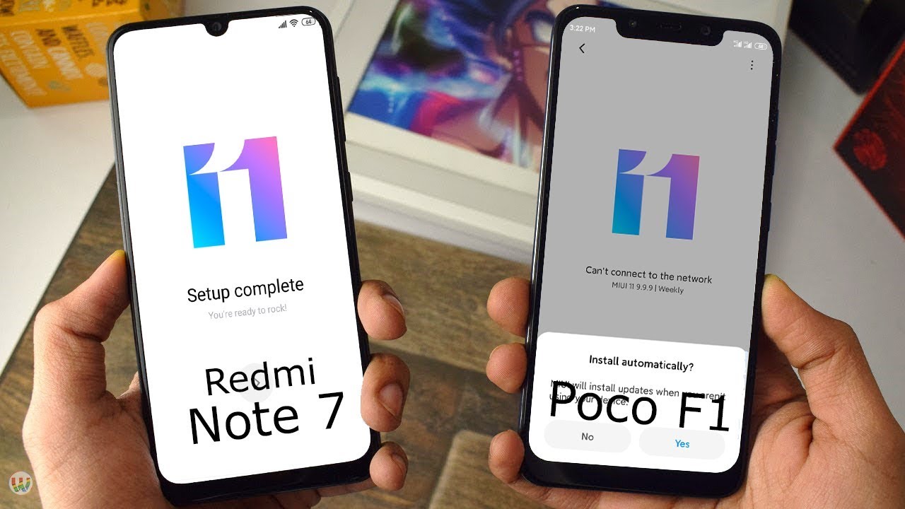 How To Update MIUI 11 On Poco F1 And Redmi Note 7