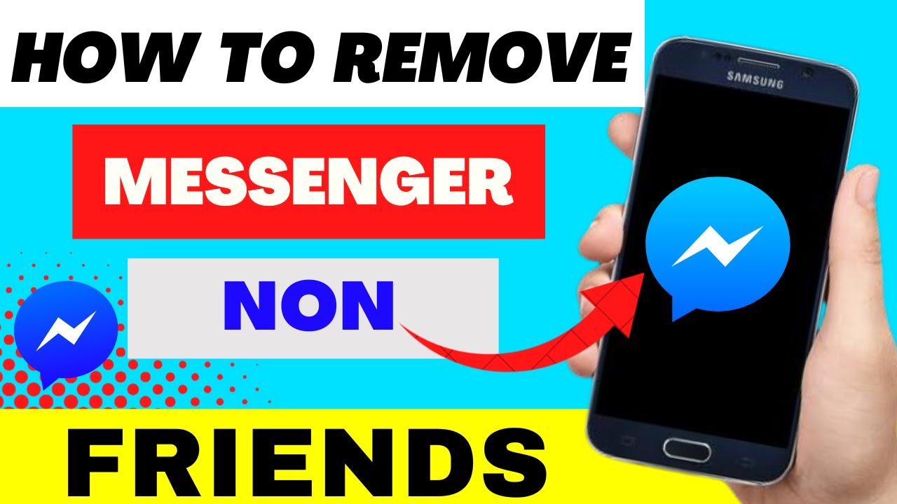 Remove non friends from Facebook messenger 2023 || Messenger main non Friends ko kaise remove karen