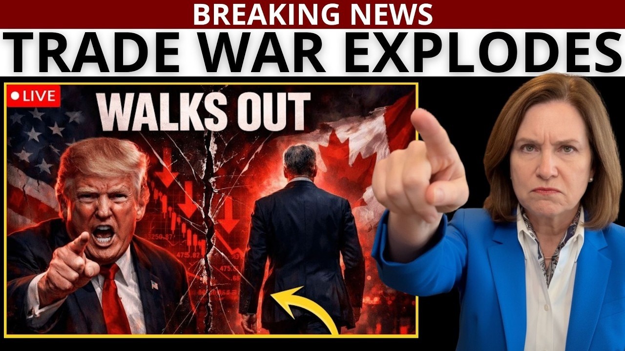 Trump Tariff Chaos Carney Storms Out, 420K American Jobs Hanging by a Thread