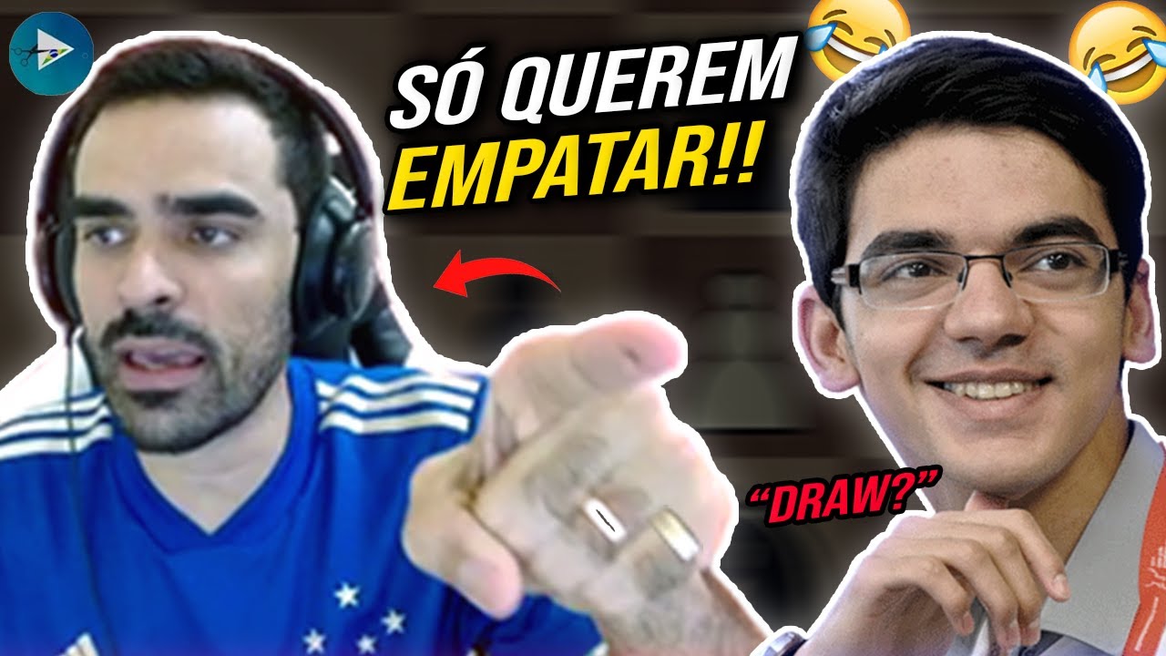 MI Molina FUGIU COM O REI para NÃO EMPATAR e deu MATE LINDO!!