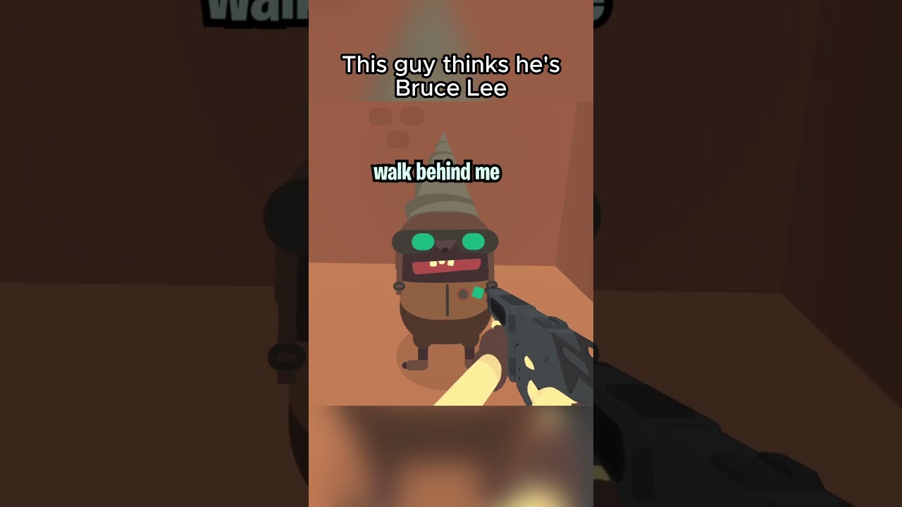 That one friend who thinks he's Bruce Lee #fpsgames #extractionshooter #indiegame #roguelite