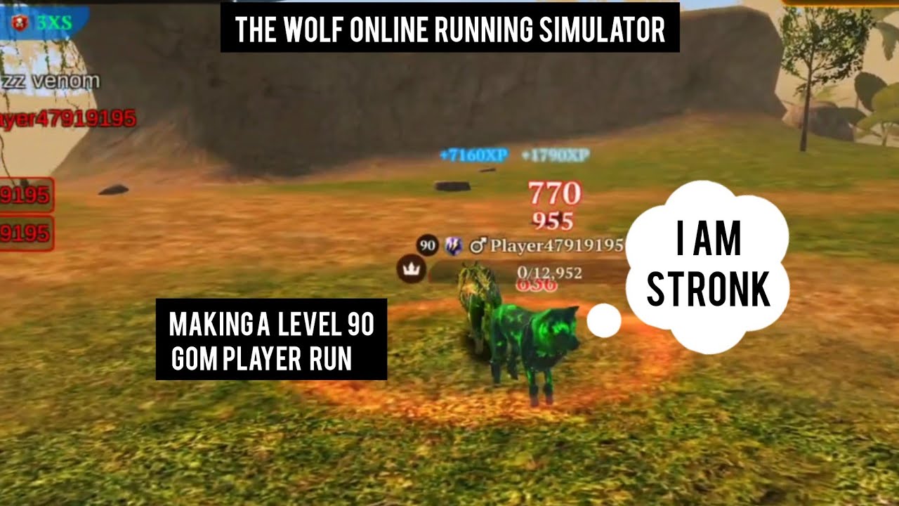 The Wolf - How fast can a level 90 run ? | toxiclamb