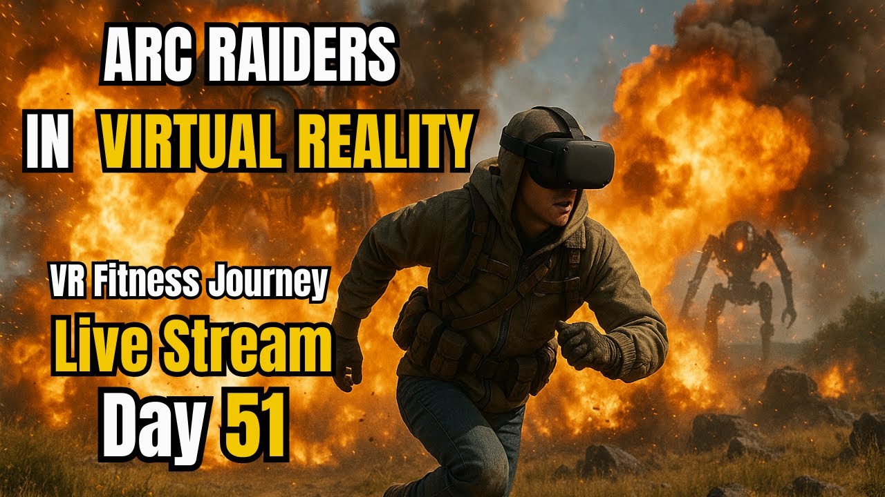 Treadmill Giveaway! (Stream 2 of 4) (Vertical) | Arc Raiders in VR 