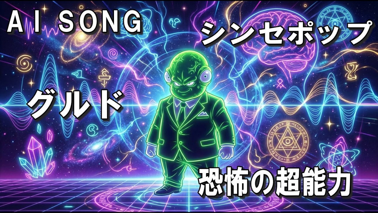 【非公式】グルド　オリジナルソング「恐怖の超能力」フル【AI楽曲/Dragon Ball Fan Made】#グルド #Gurd#ギニュー特戦隊 #Ginyu Force #DTM