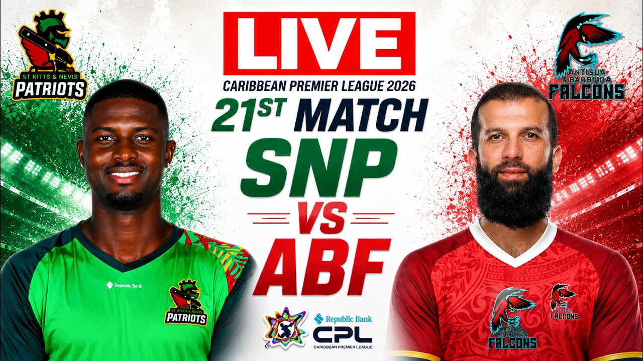 SNP vs ABF | Caribbean Premier League 2026 | Live Score and Commentary | 31st Aug @cricwithfriend