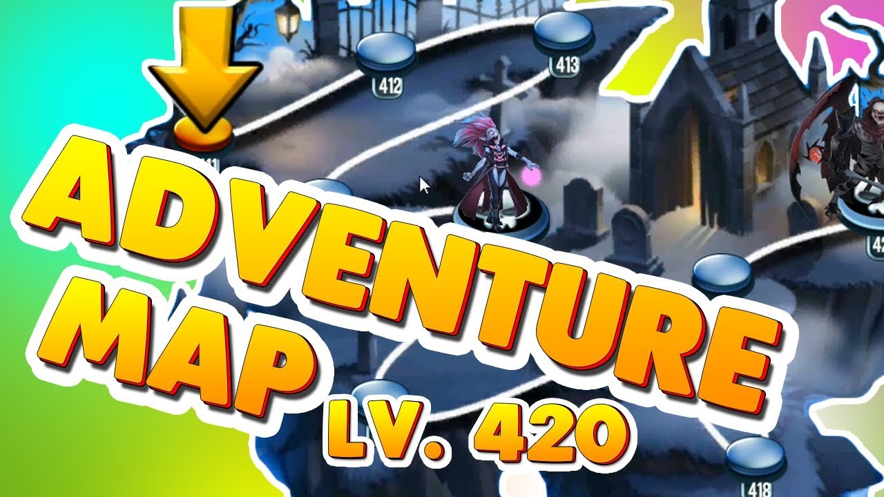 Monster Legends - Adventure Map Level 411 to 420 - The Last Vip Comeback