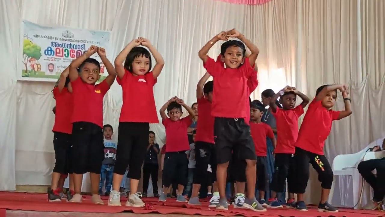 Aysha 's anganwadi program 💃💃🕺🕺👯🧑‍🤝‍🧑