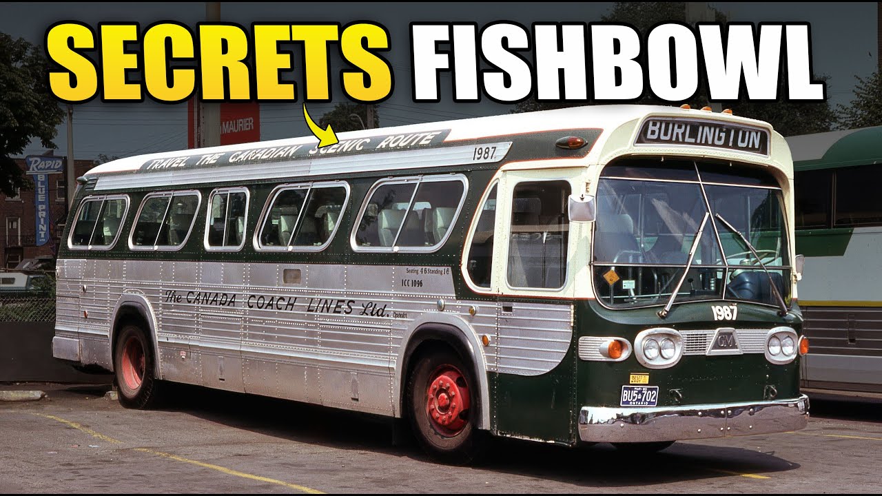 The Shocking Truth About the 1959–86 GM New Look ‘Fishbowl’ – America’s Most Iconic Bus