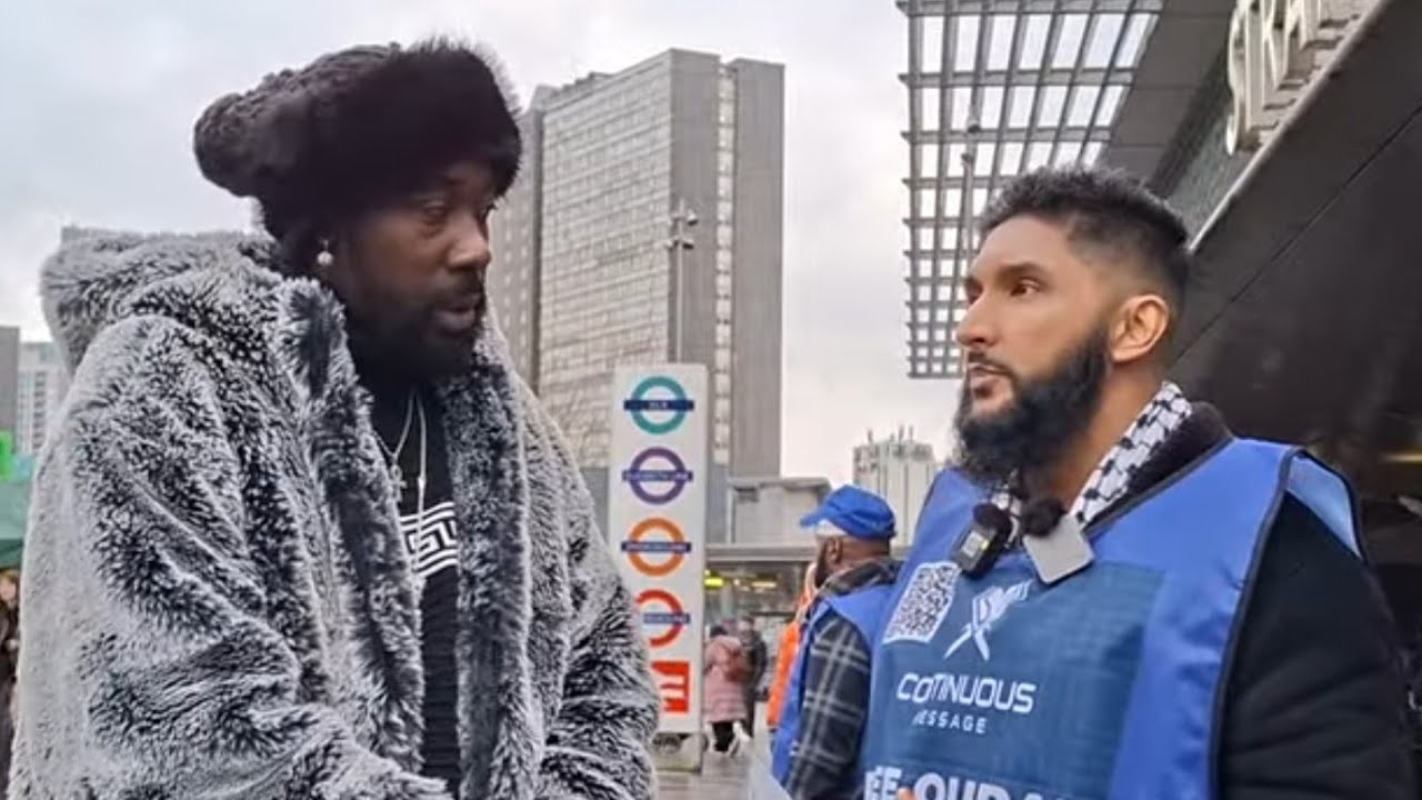Hebrew Israelite Tries To Coock A Muslim  | Ridwan | Stratford Speakers Corner 