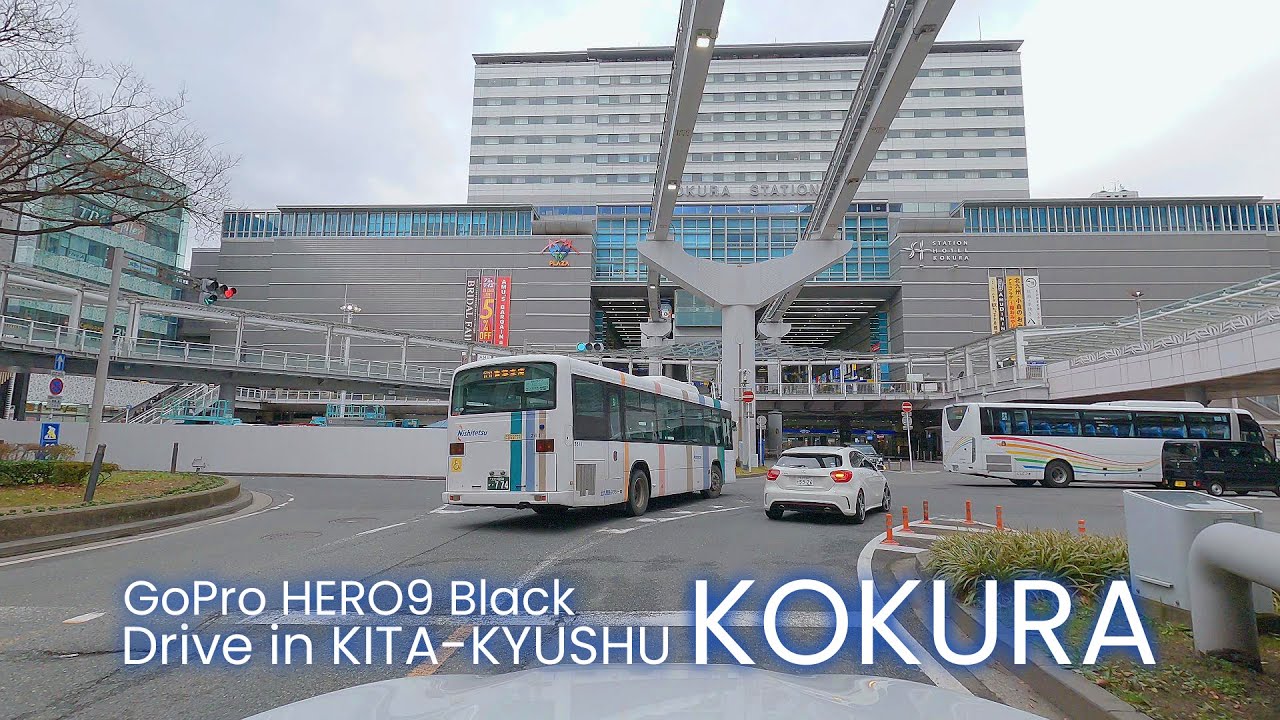 【4K】福岡ドライブ 北九州 小倉 Drive in KITA-KYUSHU / GoPro HERO9 Black【#24】