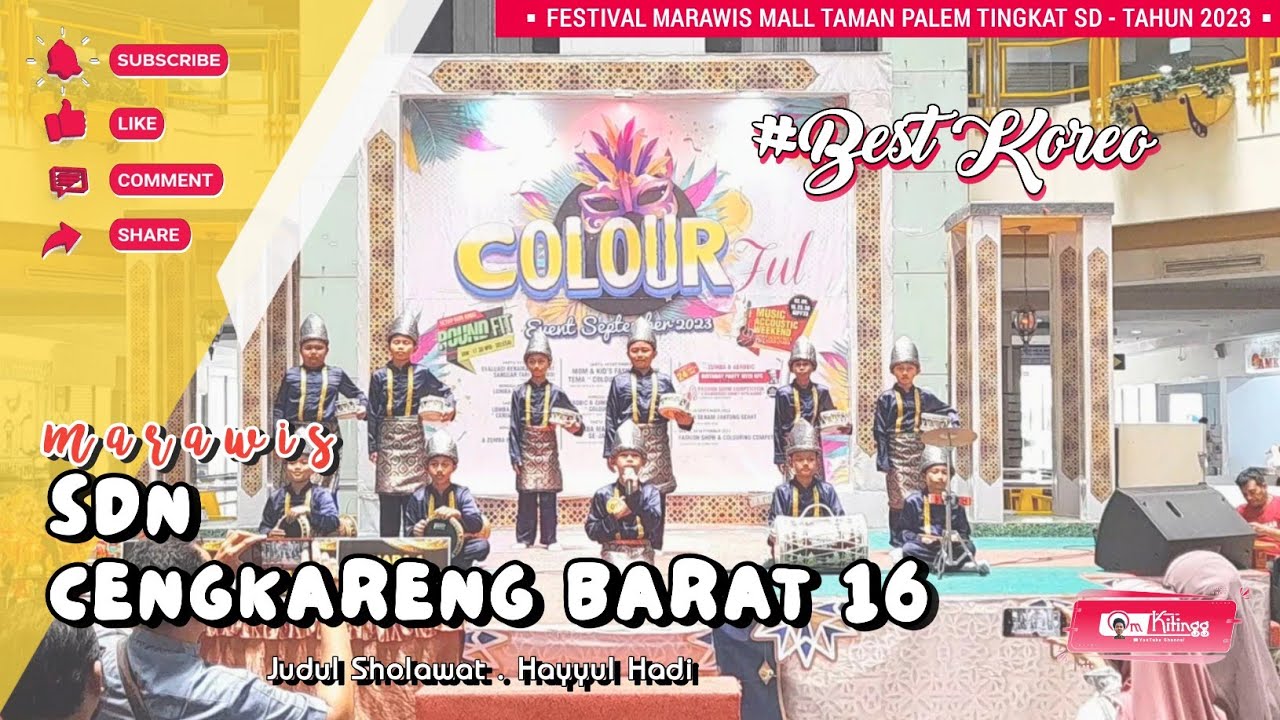 MARAWIS SDN CENGKARENG BARAT 16 || FESTIVAL MARAWIS MALL TAMAN PALEM TINGKAT SD - TAHUN 2023