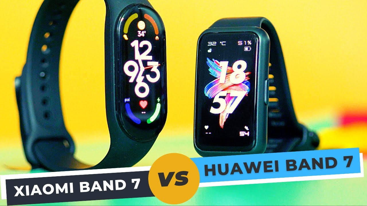 Xiaomi Smart Band 7 vs Huawei Band 7: Which is the BETTER Fitness Tracker?