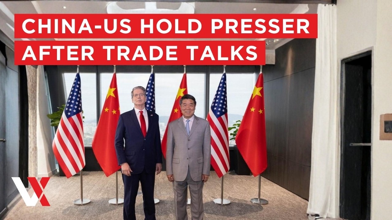 LIVE | China Holds Press Conference After US-China Trade Talks In Paris | VERTEX