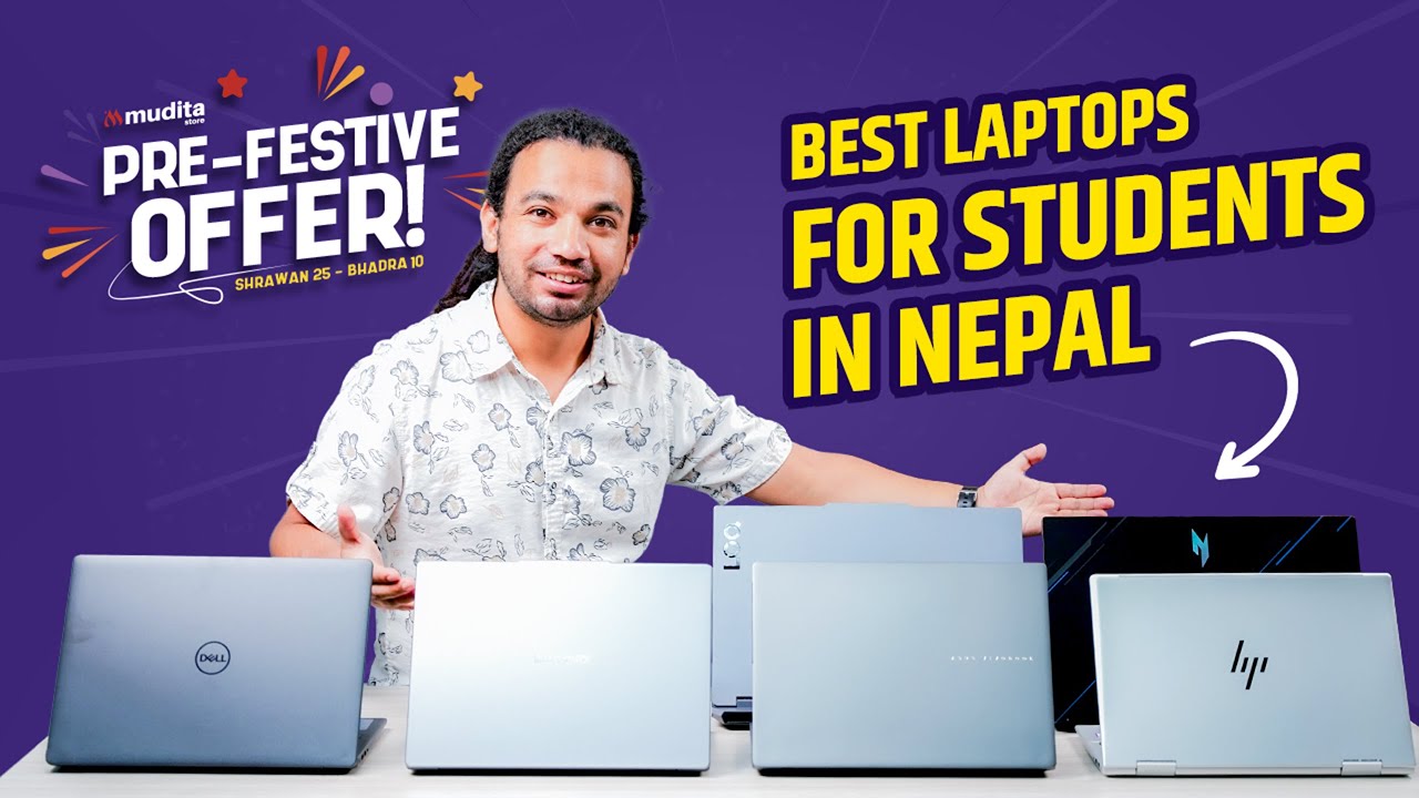 💻 Laptop Price in Nepal | Best Laptops for Students | Pre-Festive Offers | Mudita Store 🔥