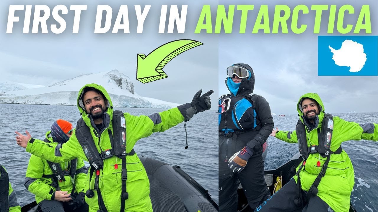 My FIRST Day in ANTARCTICA 🇦🇶 (Last Continent)