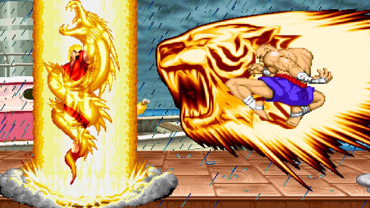 KEN VS SAGAT! ARINO GAMES BEST FIGHT EVER!
