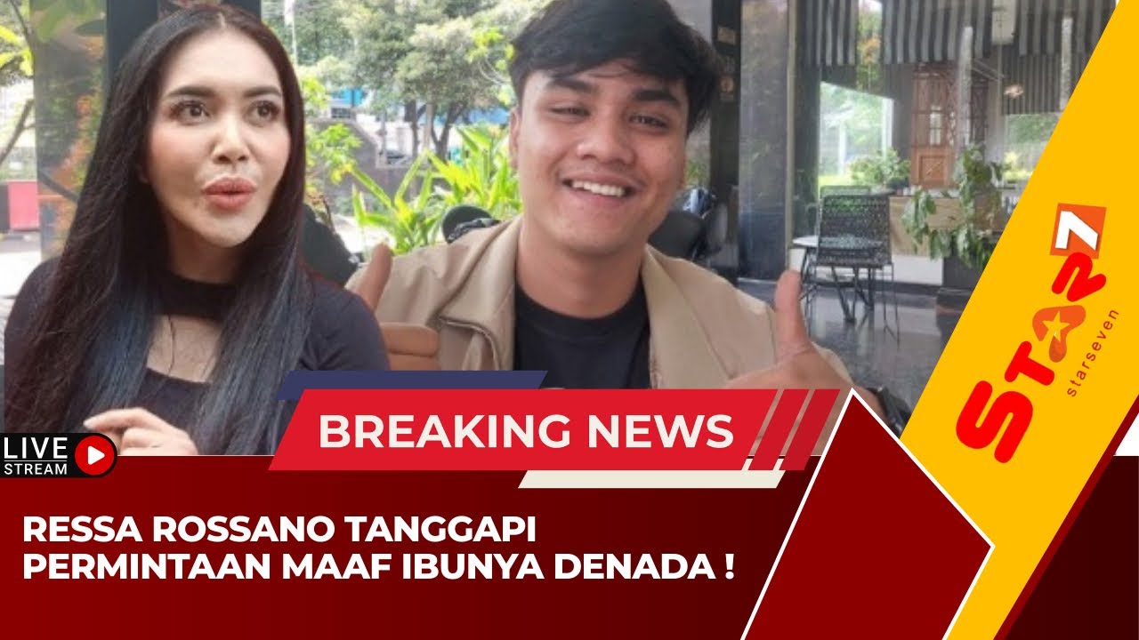 🔴LIVE! RESSA ROSSANO TANGGAPI PERMINTAAN MAAF DENADA DAN SOAL PERNIKAHAN⁉️