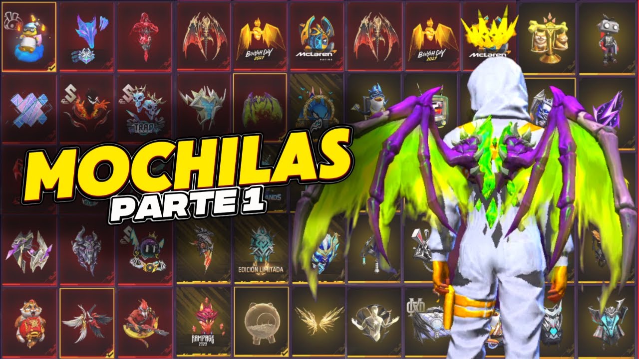 Все рюкзаки FreeFire 2017–2025 — ветеранские рюкзаки в Free Fire, часть 1