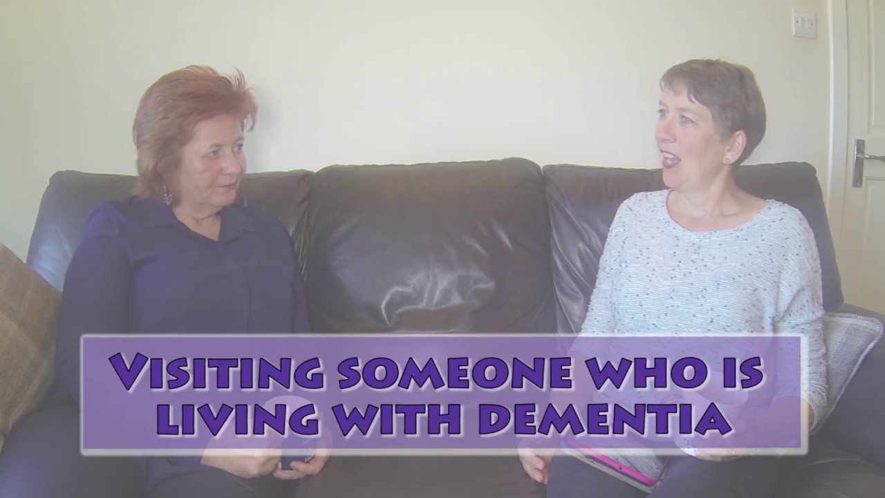 Visiting someone with dementia in a care home - advice on making each visit count.