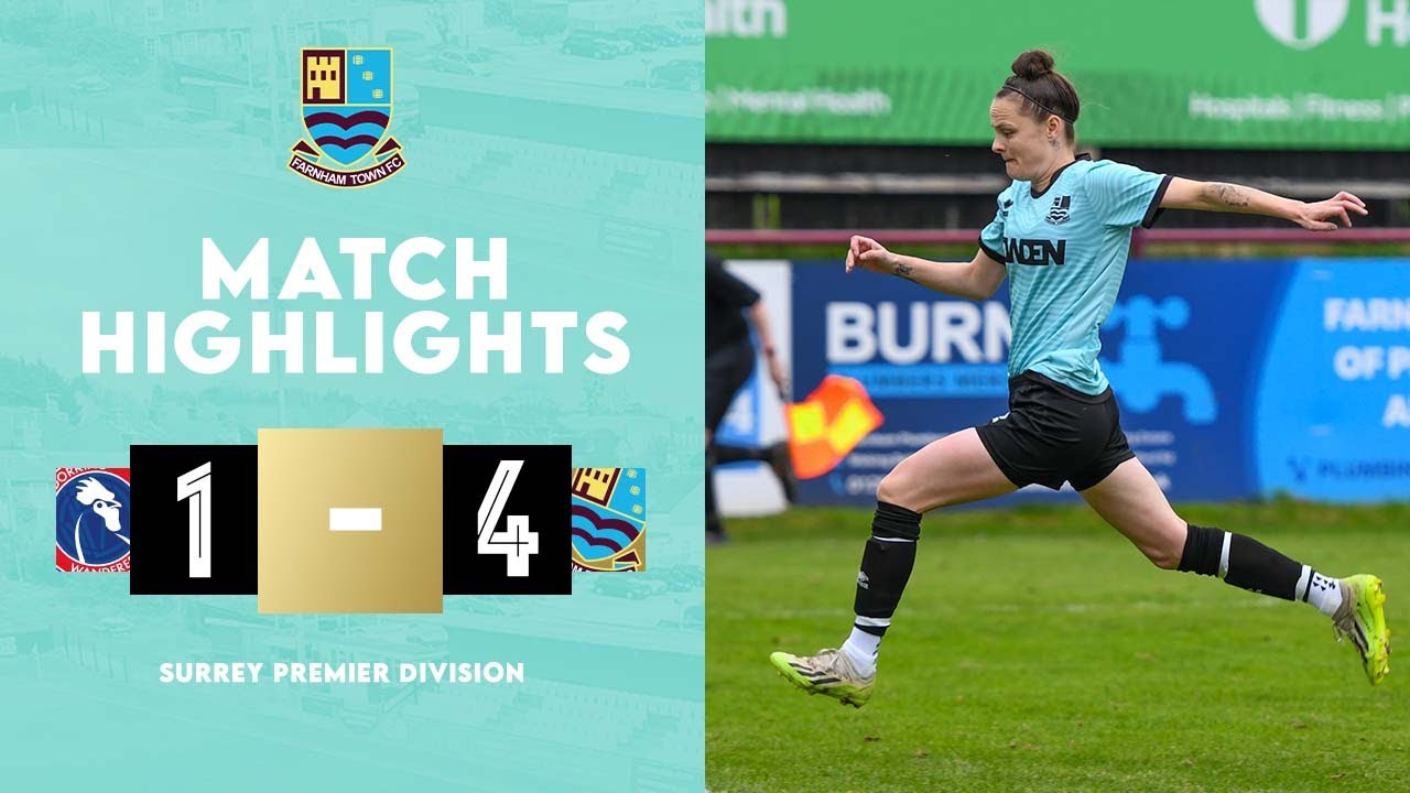 8 WINS FROM 8! | Dorking Wanderers Women DS v Farnham Town Women | Full Match Highlights