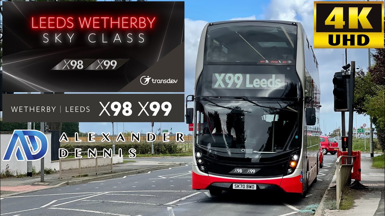 [Transdev Harrogate Bus Company​: Skyclass X99 Wetherby to Leeds via East Keswick] ADL Enviro400MMC