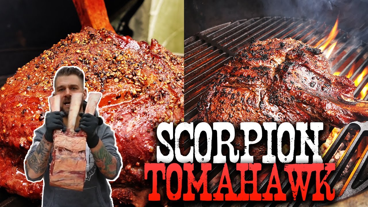 EIN STEAK WIE EIN SCORPION 🦂🥩🔥  - Scorpion Tomahawk Steak  - 1. DE Version! - Marc-Aurel Wulfhorst