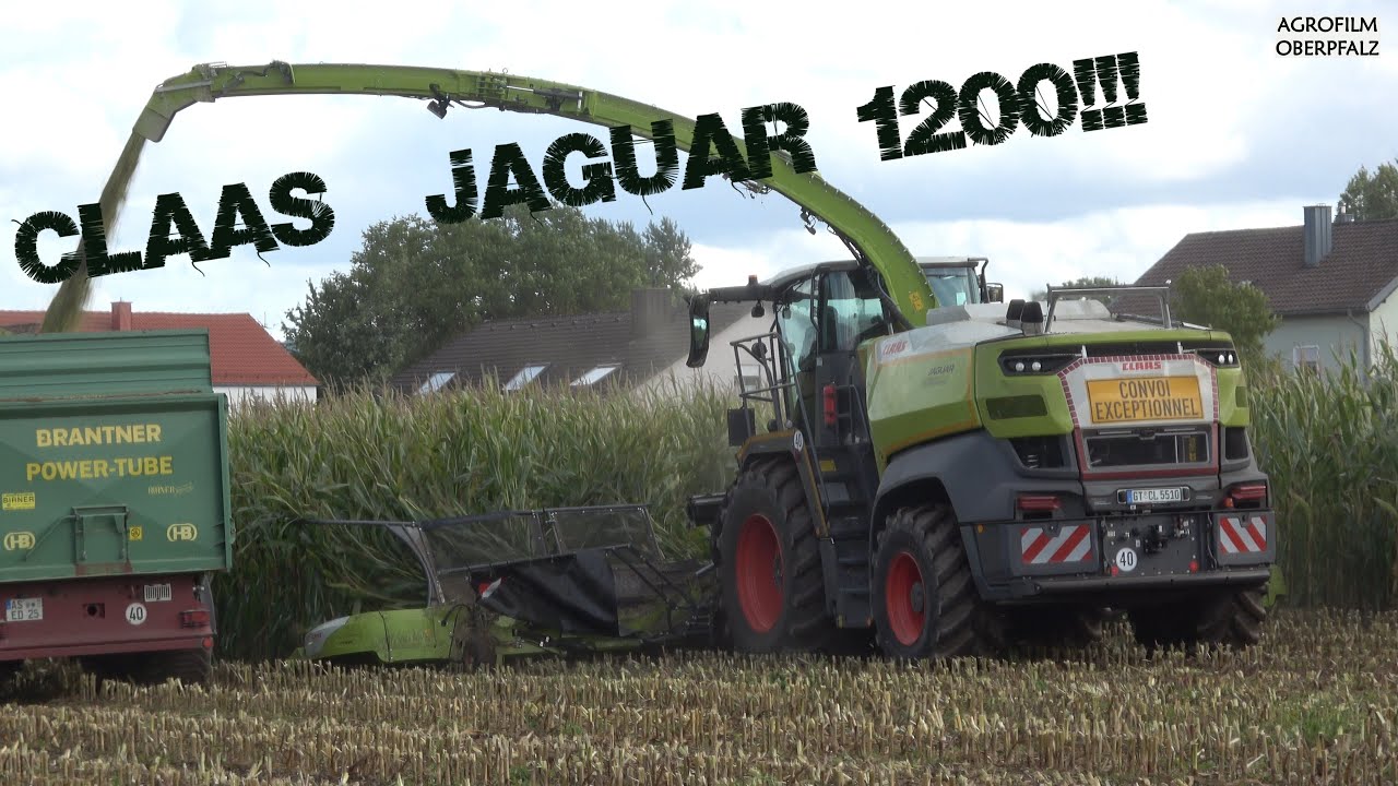 Vorsicht! Extrem bissig - Der neue Claas Jaguar 1200 - Der Größte den es je gab!  LU Gebhard