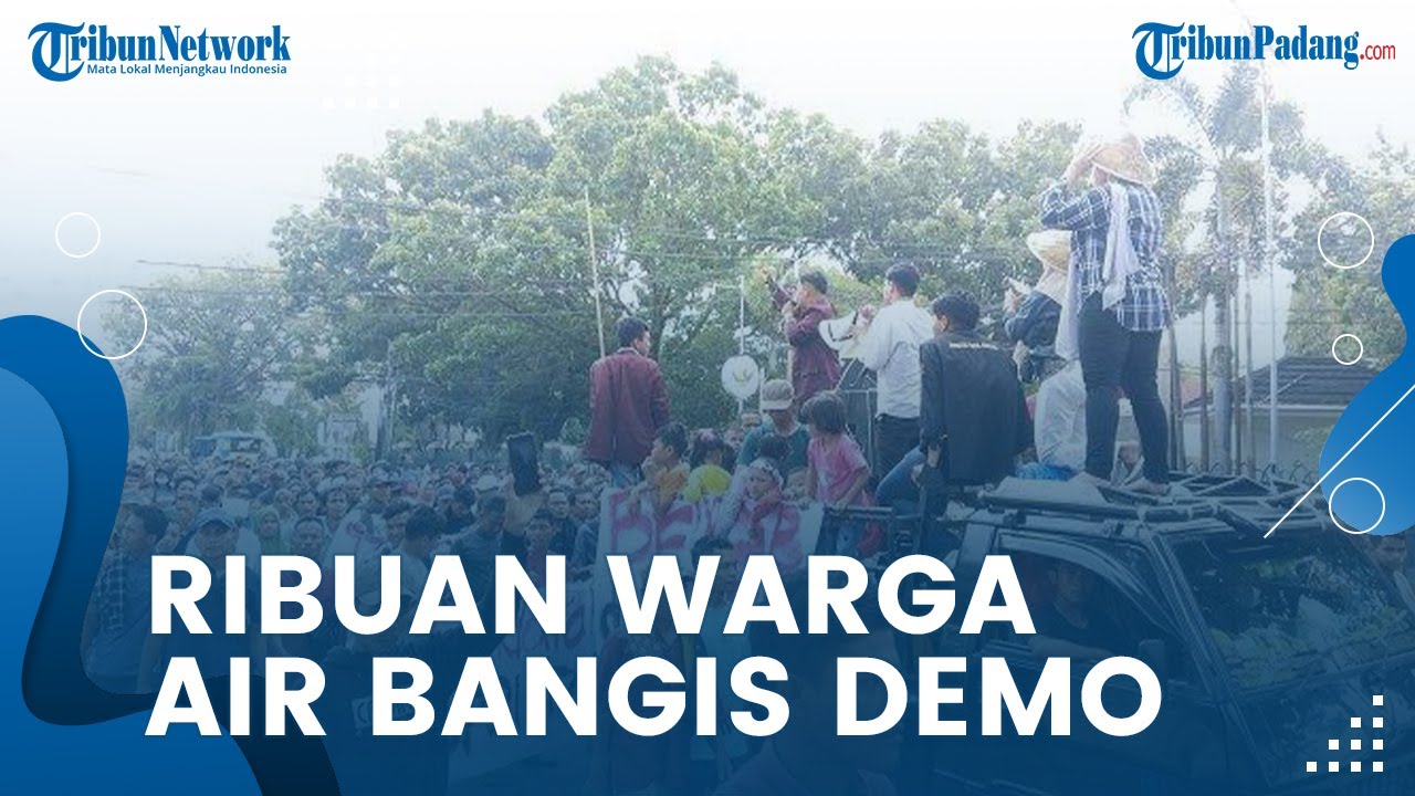 Demo Warga Air Bangis Berlanjut Pagi Ini, Tuntut Bebaskan Warga yang Ditahan
