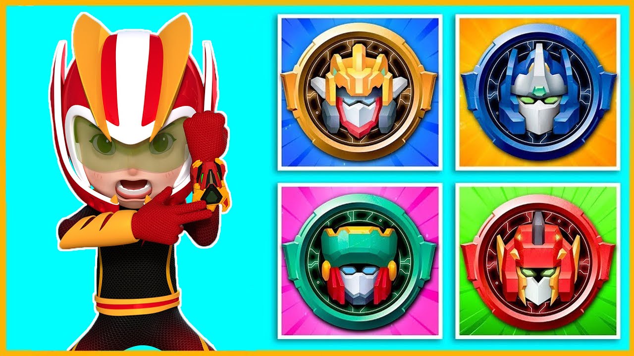 [DinoCore] Super Dino Power S03 EP4 - 6 | Superheroes Cartoon | Dinosaur Robot | Power Rangers Kids