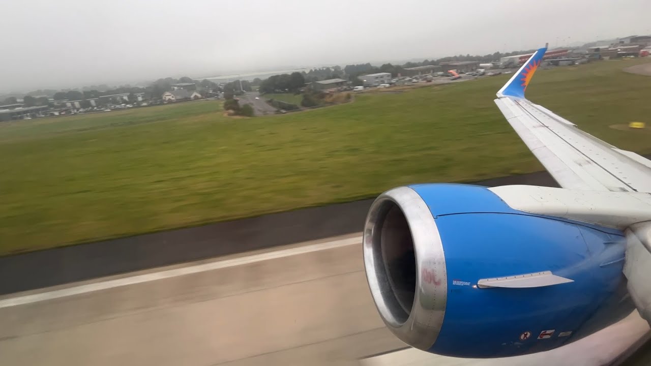 JET2 B737-300 ROCKET-LIKE DEPARTURE OUT OF LEEDS BRADFORD AIRPORT! - SEPTEMBER 2024 🚀✈️