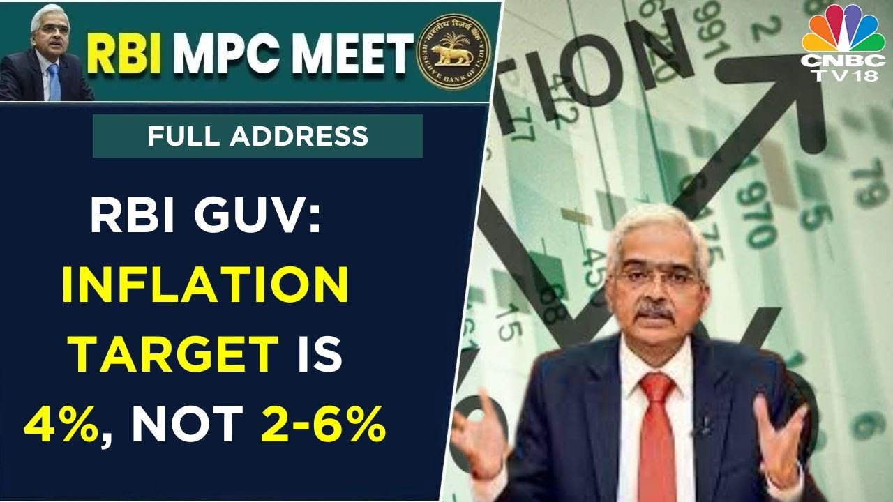 Status Quo Policy From RBI: Here's What The Governor Said About Inflation, Borrowing | CNBC TV18