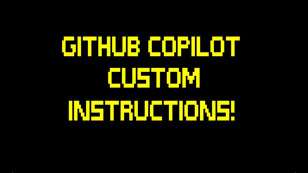 Пользовательские инструкции Master GitHub Copilot