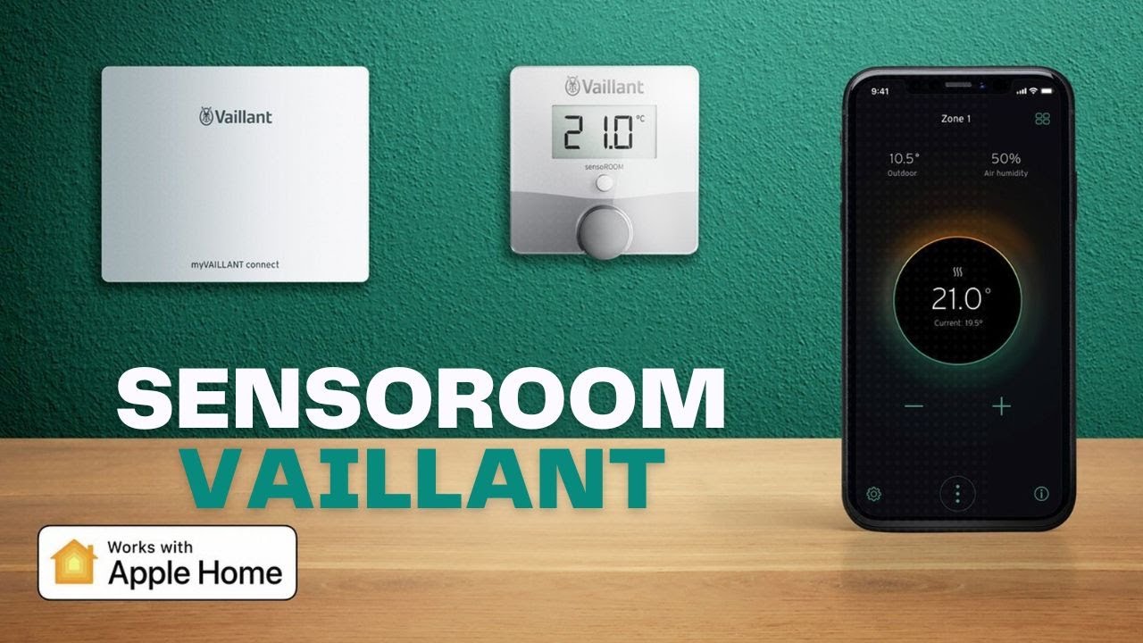 UNBOXING termostato smart sensoROOM Vaillant