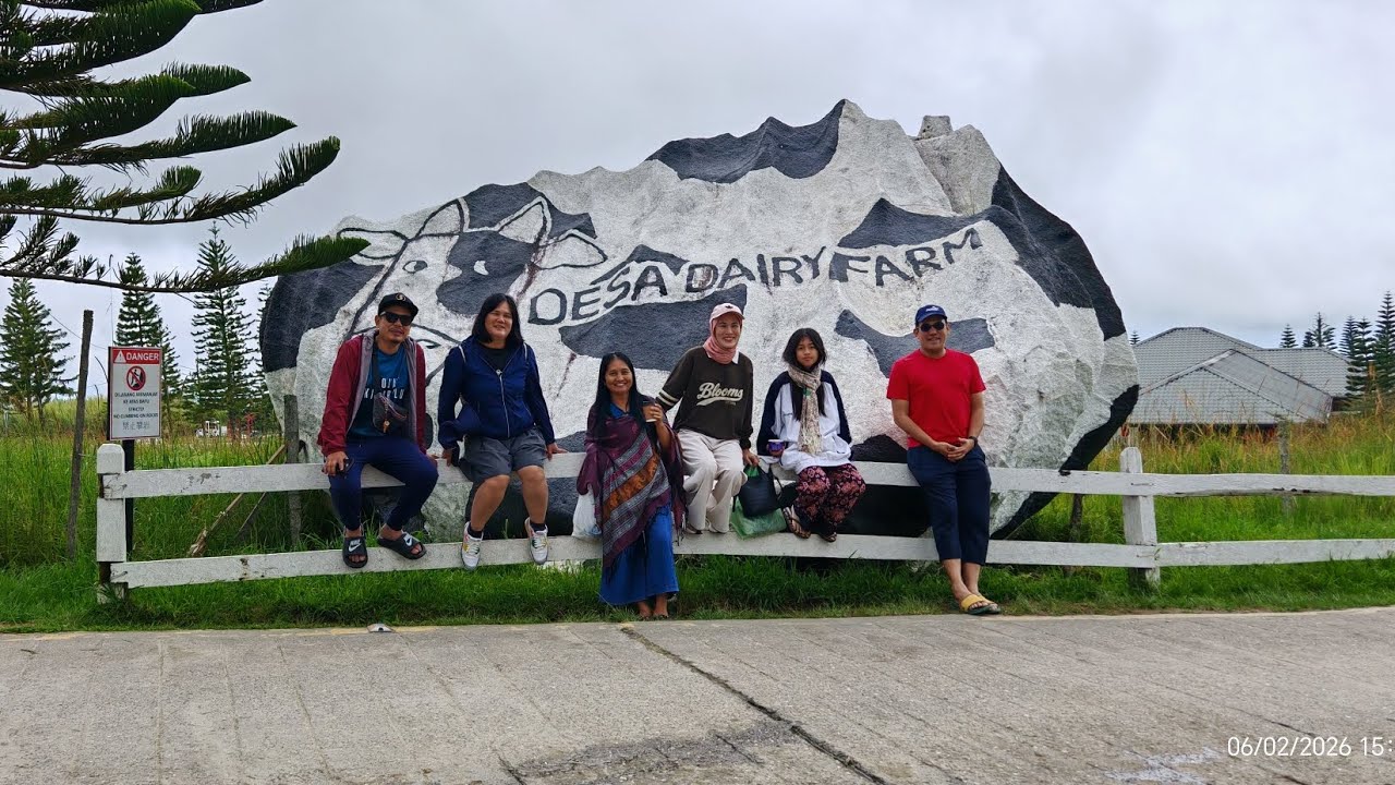 Family di Desa Dairy Farm Kundasang Sabah