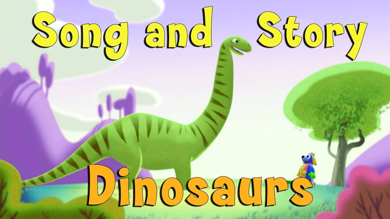 Dinosaurs🦖 | Song and Story for Kids by Raggs | Nursery Rhymes | Five Little Monkeys