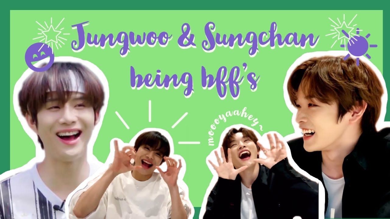 Jungwoo and Sungchan being chaotic bff's